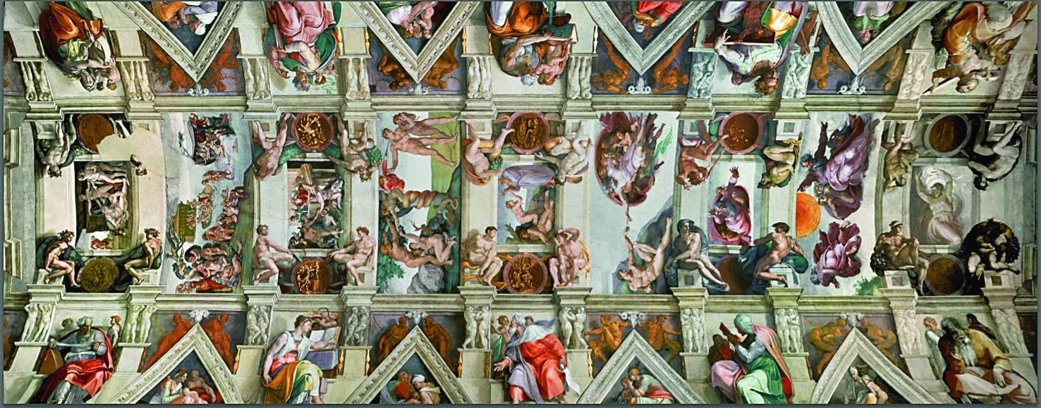 Ravensburger The Sistine Chapel Art Collection 1000 Piece Panorama Puzzle image 1