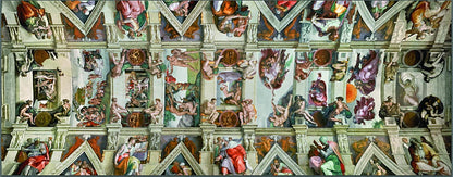Ravensburger The Sistine Chapel Art Collection 1000 Piece Panorama Puzzle image 1
