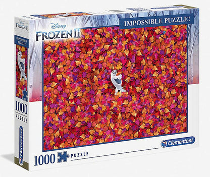 Clementoni Impossible Puzzle : Disney Frozen II 1000 Piece Puzzle image 0