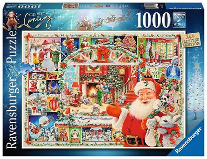 Ravensburger Christmas Is Coming Limited Edition 1000 Piece Puzzle image 0