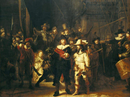 Ravensburger Rembrandt: Die Nachtwache (Night Watch) 1500 Piece Puzzle image 1