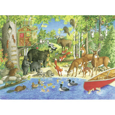 Ravensburger Woodland Friends 300 Piece Puzzle image 1