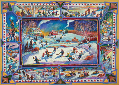 Ravensburger Canadian Collection Canadian Winter 1000 Piece Puzzle image 1