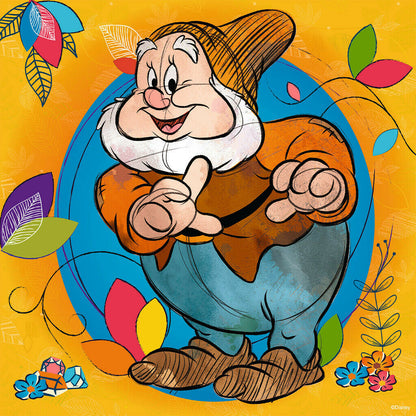 Ravensburger Disney The Seven Dwarfs: Happy 500 Piece Puzzle image 1