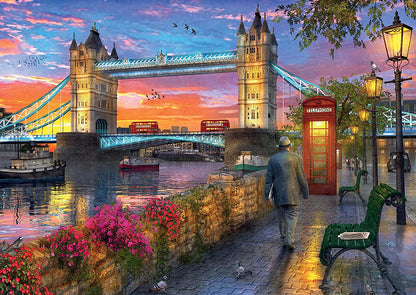 Ravensburger Tower Bridge of London At Sunset 1000 Piece Puzzle image 1