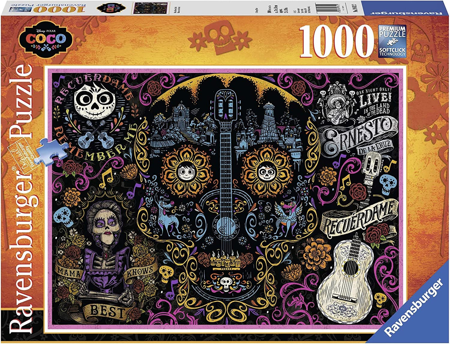 Ravensburger Disney Pixar Coco Mama Knows Best 1000 Piece Puzzle image 0