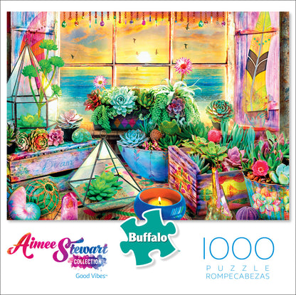 Buffalo Games Aimee Stewart Good Vibes 1000 Piece Puzzle image 0