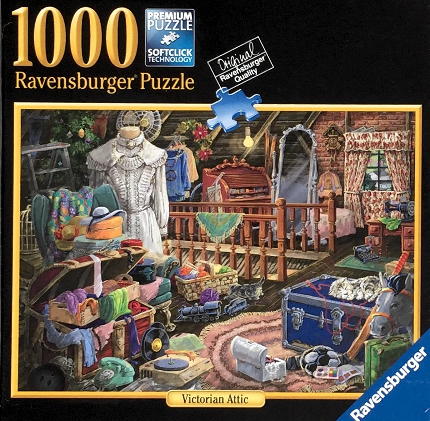 Ravensburger Victorian Attic 1000 Piece Puzzle image 0