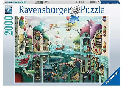 Ravensburger If Fish Could Walk 2000 Piece Puzzle image 0