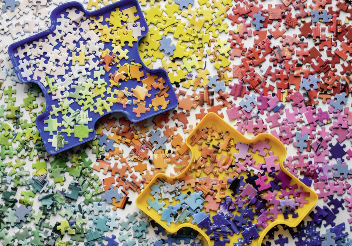 Ravensburger The Puzzler's Palette 1000 Piece Puzzle image 1