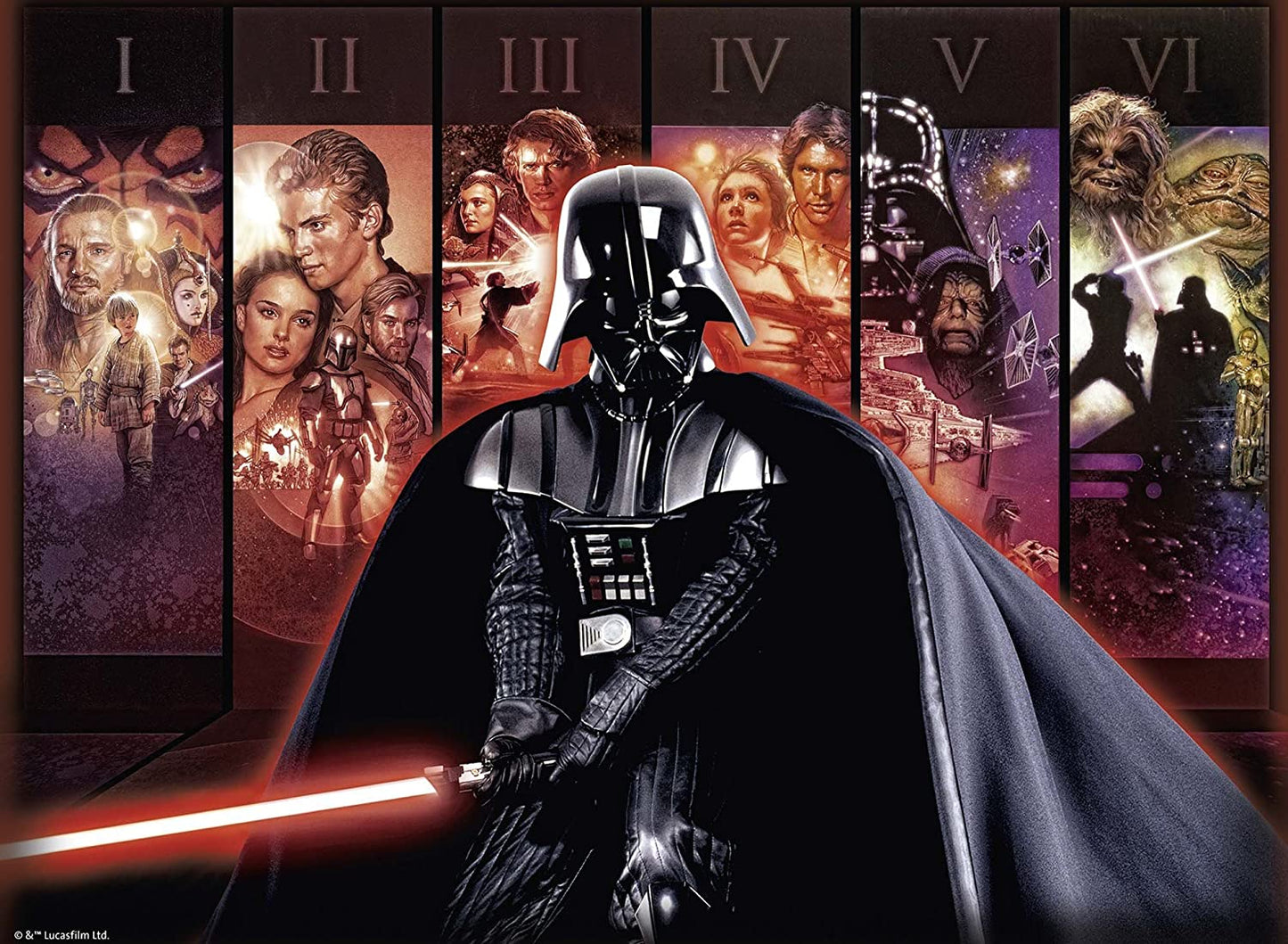 Ravensburger Star Wars Saga 500 Piece Puzzle image 1