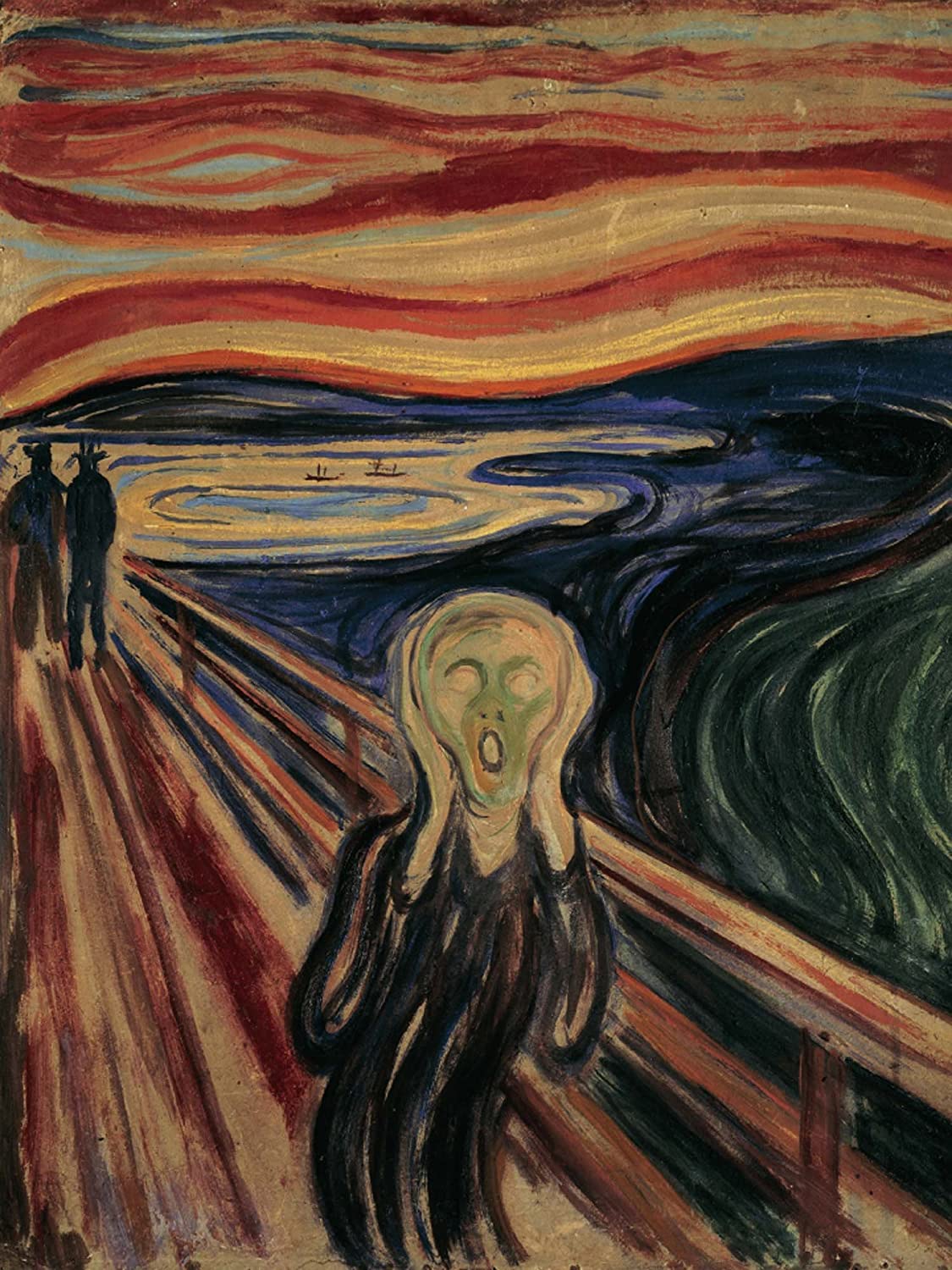 Ravensburger Art Collection The Scream, 1893 by Munch 1000 Piece Puzzle image 1