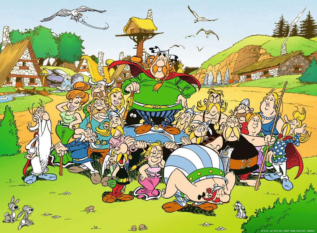 Ravensburger Asterix : The Village 500 Piece Puzzle image 1