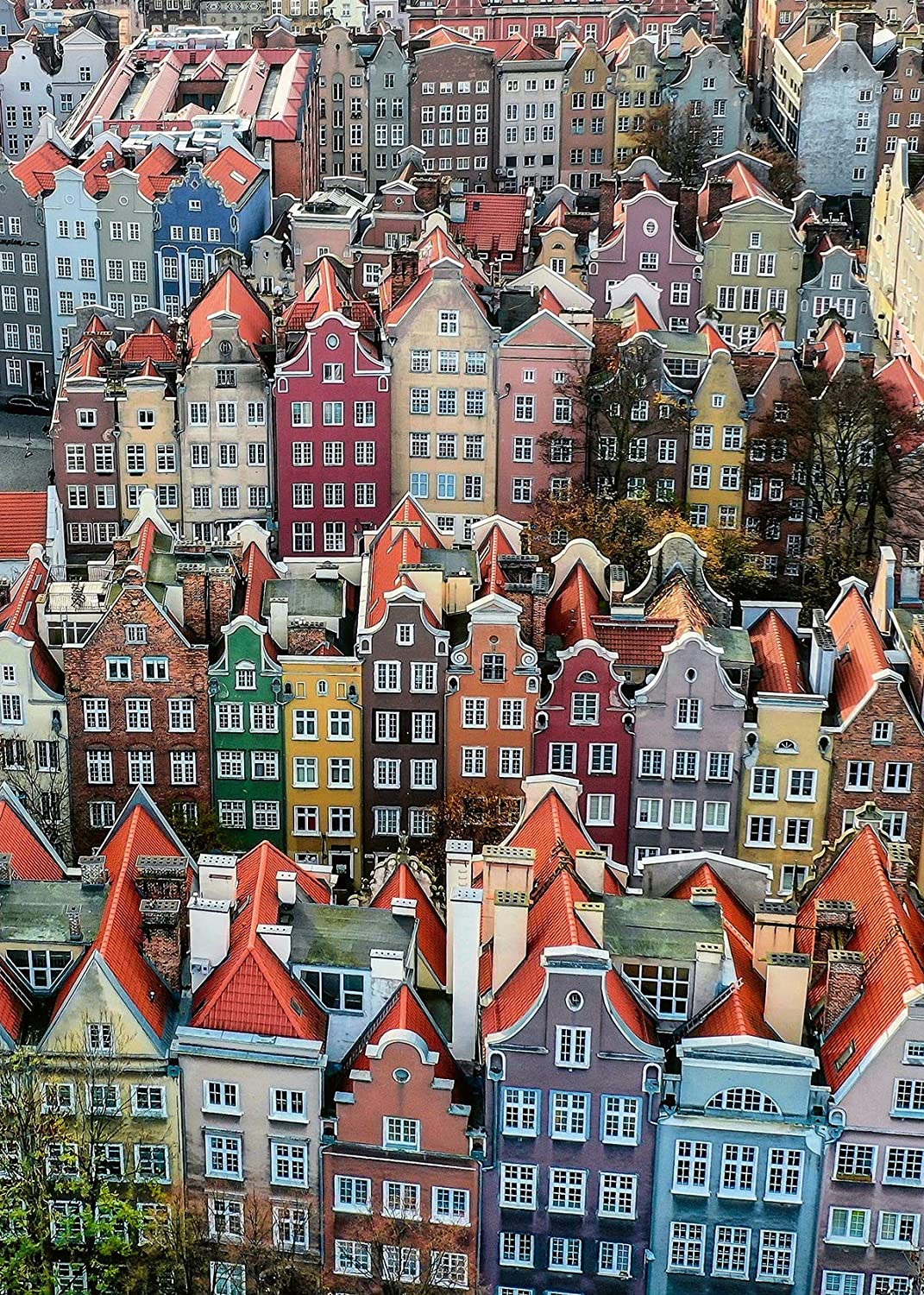 Ravensburger Gdansk Poland 1000 Piece Puzzle image 1