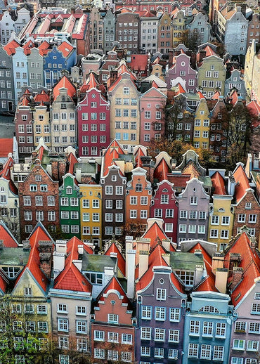 Ravensburger Gdansk Poland 1000 Piece Puzzle image 1