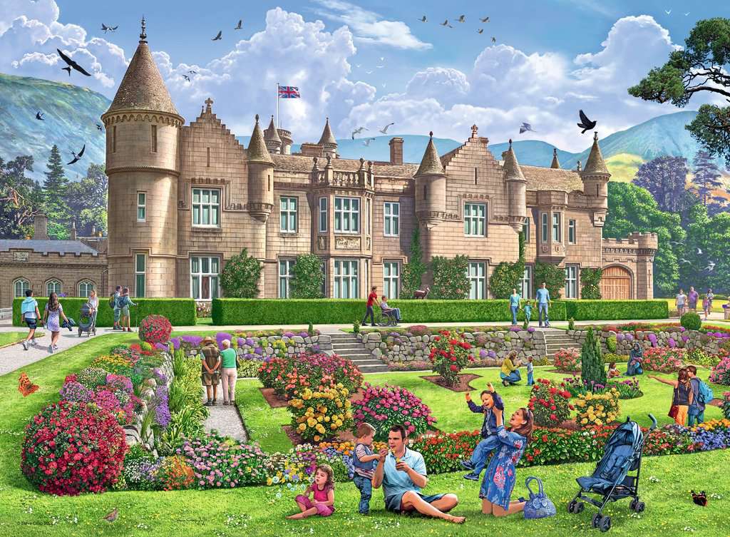 Ravensburger Happy Days No. 5 Royal Residences 4 x 500 Piece Puzzle image 4