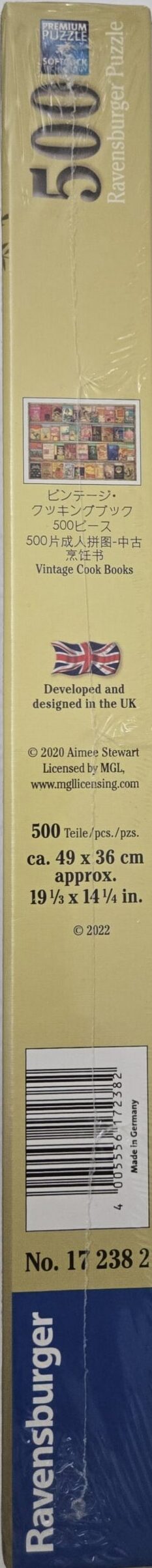 Ravensburger Aimee Stewart Vintage Cook Books 500 Piece Puzzle image 2