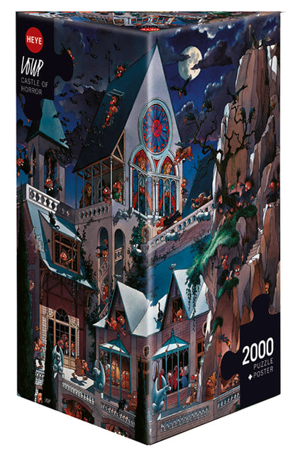 Heye Loup Castle of Horror 2000 Piece Puzzle image 0