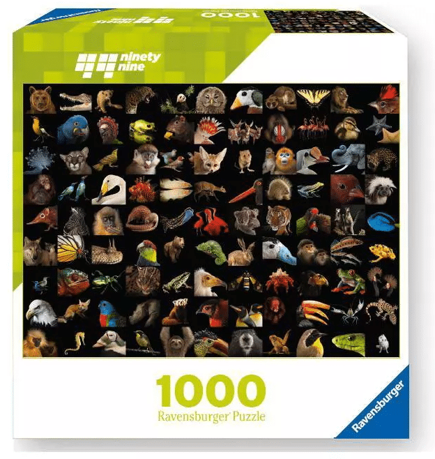 Ravensburger 99 Beautiful Animals "Photo Ark" 1000 Piece Puzzle image 0