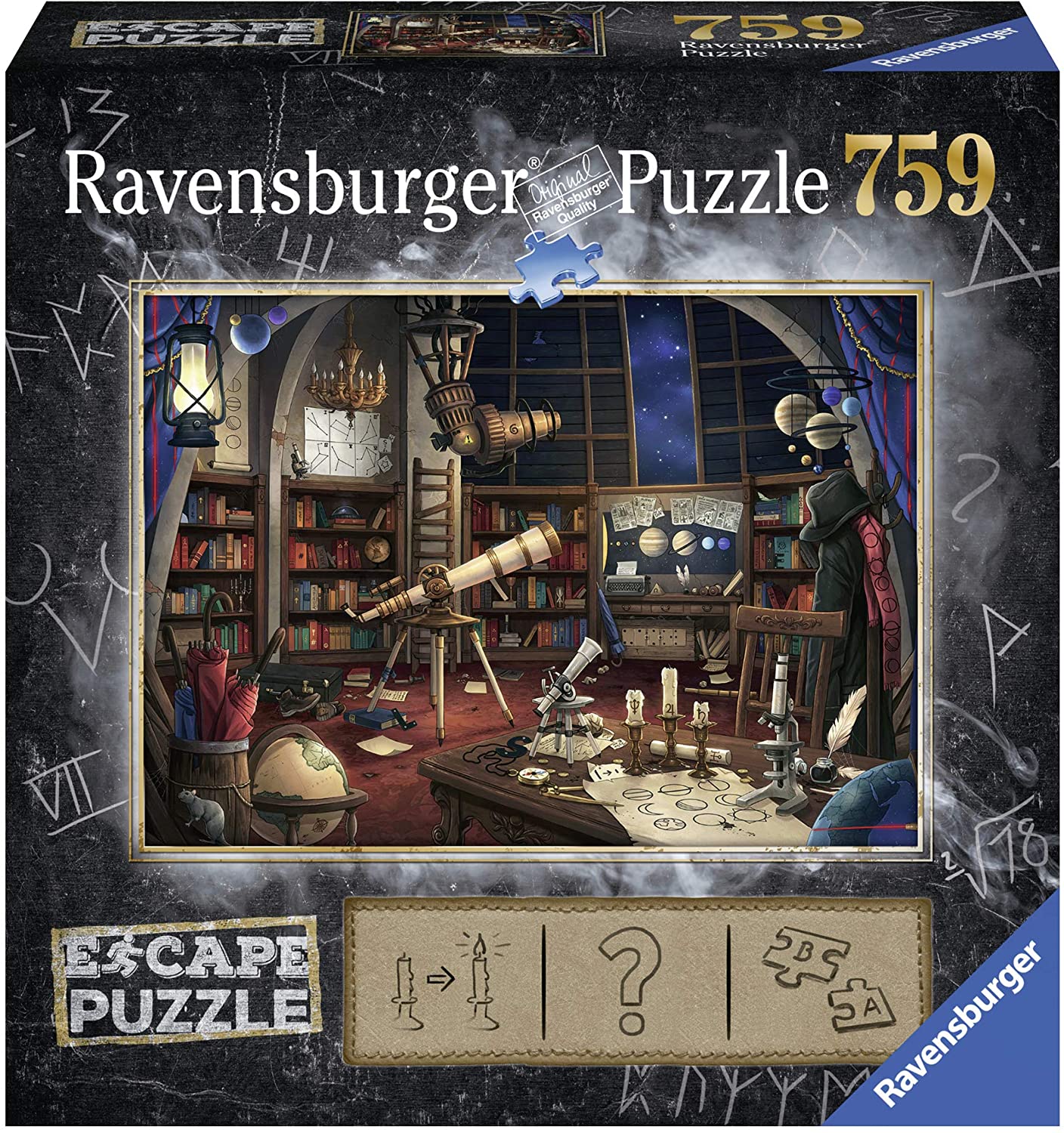 Ravensburger Space Observatory 759 Piece Escape Puzzle image 0