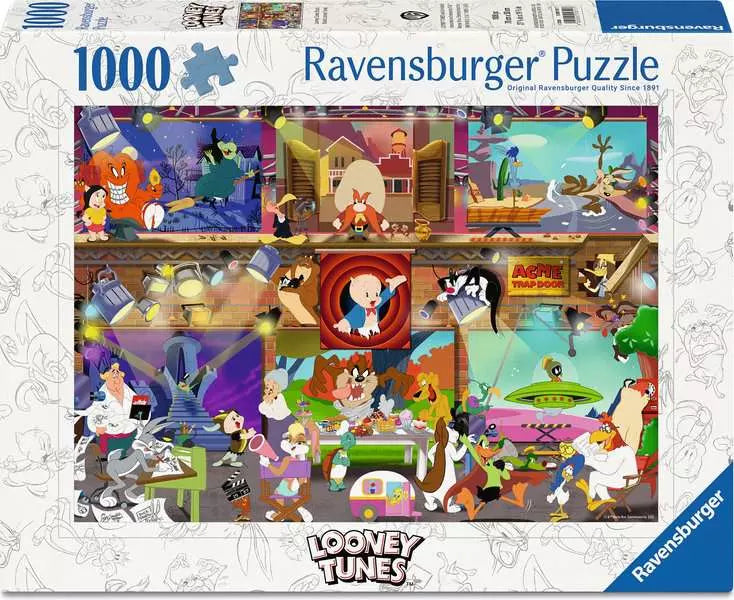 Ravensburger Looney Tunes 1000 Piece Puzzle image 0