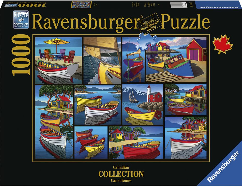 Ravensburger Canadian Collection On the Water 1000 Piece Puzzle image 0