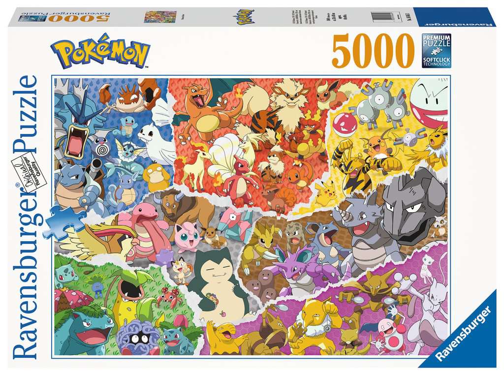 Ravensburger Pokemon 5000 Piece Puzzle image 0