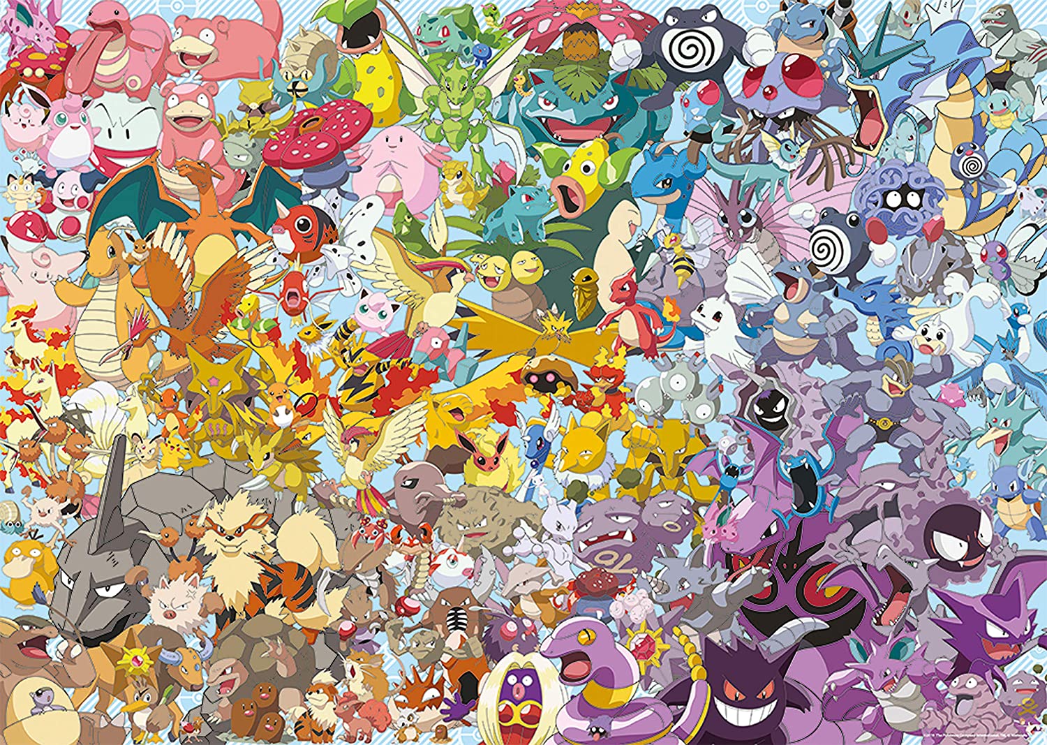 Ravensburger Pokemon Challenge 1000 Piece Puzzle image 1