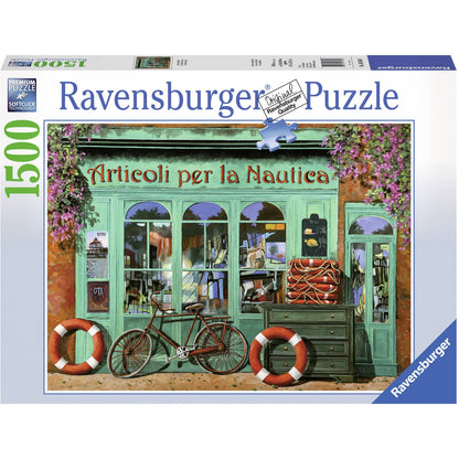 Ravensburger The Red Bicycle 1500 piece puzzle image 0