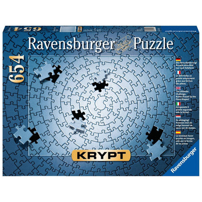 Ravensburger Krypt Silver 654 Piece Puzzle image 0