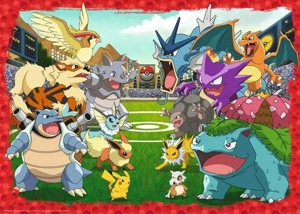 Ravensburger Pokemon Showdown 1000 Piece Puzzle image 1