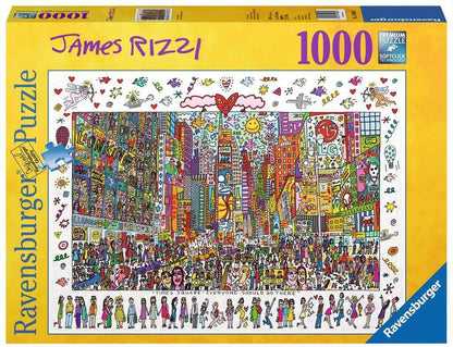 Ravensburger James Rizzi Times Square 1000 Piece Puzzle image 0