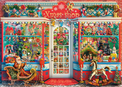 Gibsons Christmas Emporium 1000 Piece Puzzle image 1