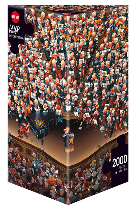 Heye Loup Orchestra 2000 Piece Puzzle image 0