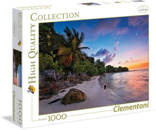 Clementoni High Quality Collection Tropical Idyll 1000 Piece Puzzle image 0