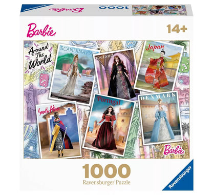 Ravensburger Barbie Around the World 1000 Piece Puzzle image 0