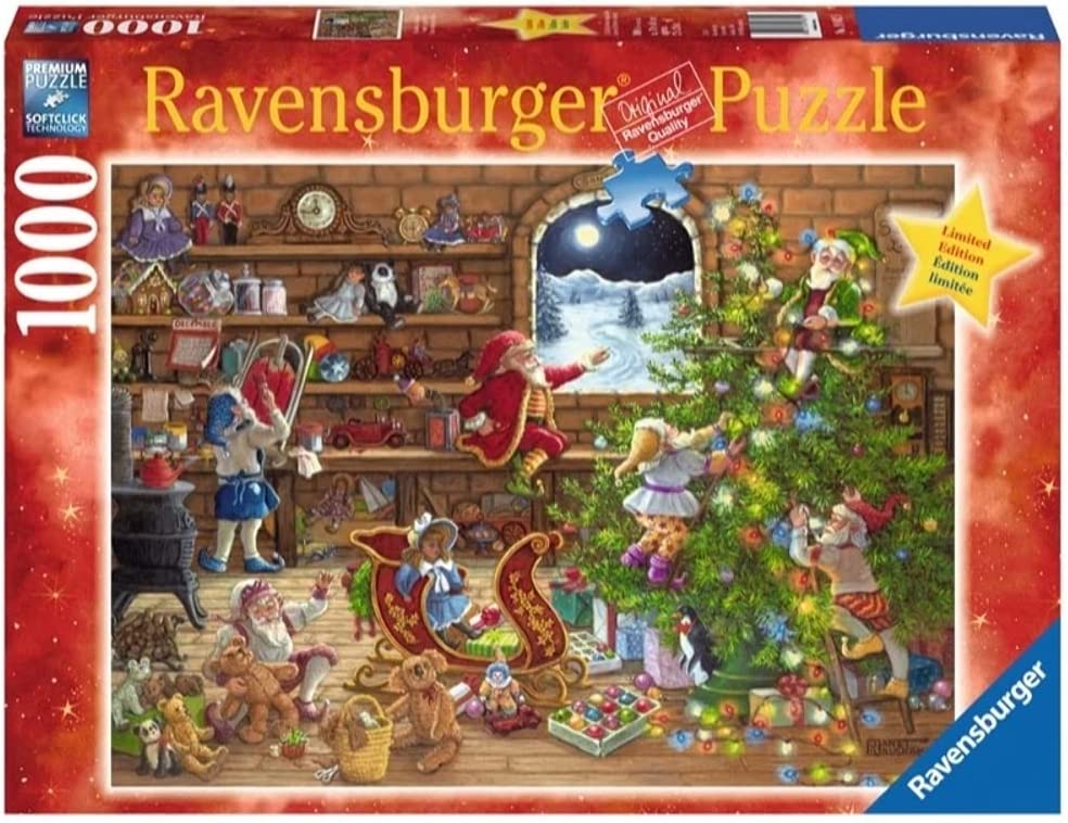 Ravensburger Limited Edition Countdown to Christmas 1000 Piece Puzzle image 0