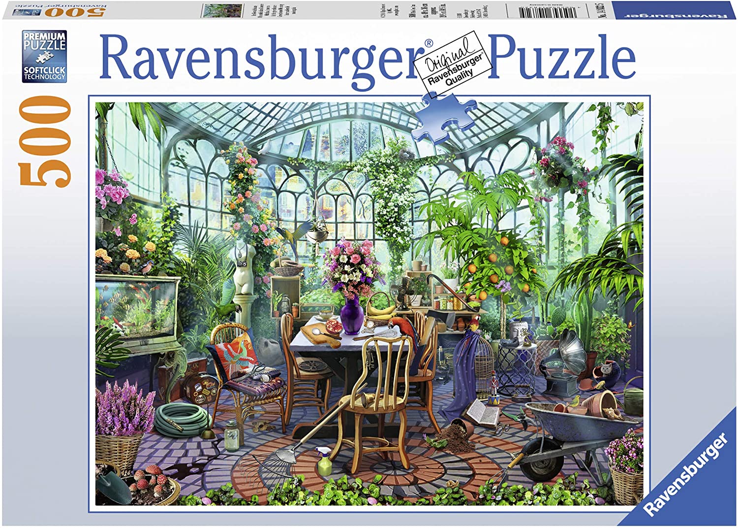 Ravensburger Greenhouse Morning 500 Piece Puzzle image 0