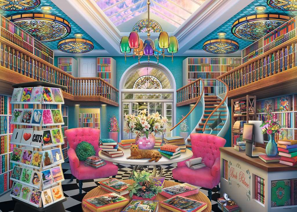 Ravensburger The Book Palace 1000 Piece Puzzle image 1