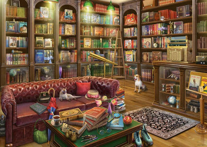 Ravensburger The Reading Room 1000 Piece Puzzle image 1