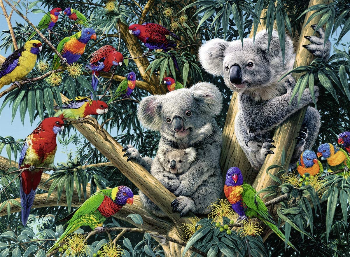 Ravensburger Koalas in a Tree 500 Piece Puzzle image 1