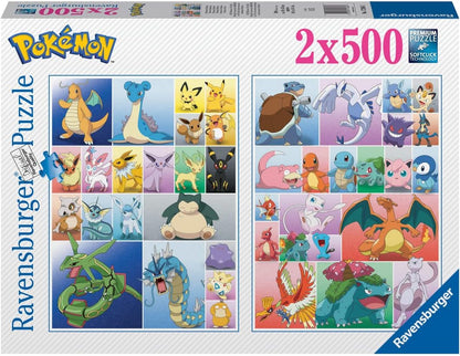 Ravensburger Pokemon 2 x 500 Piece Puzzle image 0