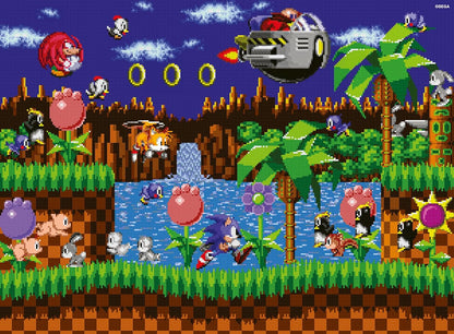 Ravensburger Sonic The Hedgehog 500 Piece Puzzle image 1