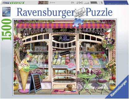 Ravensburger Ice Cream Shop 1500 Piece Puzzle image 0