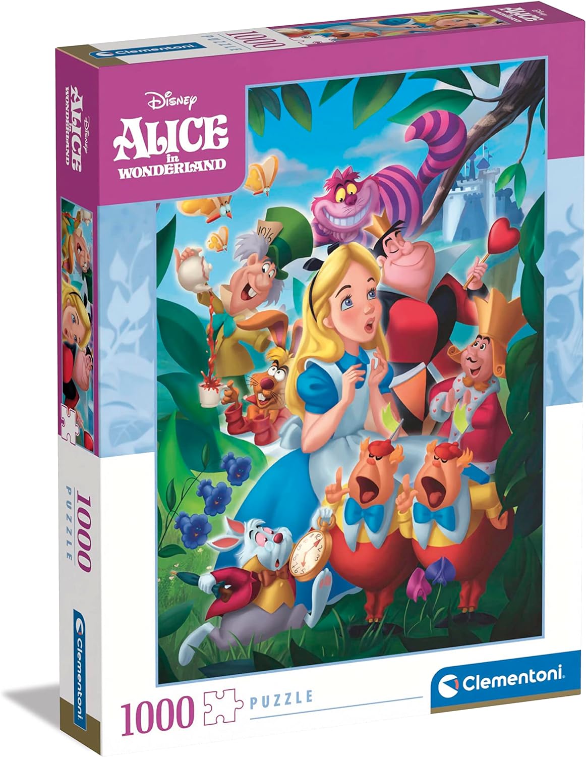Clementoni Alice In Wonderland 1000 Piece Puzzle image 0