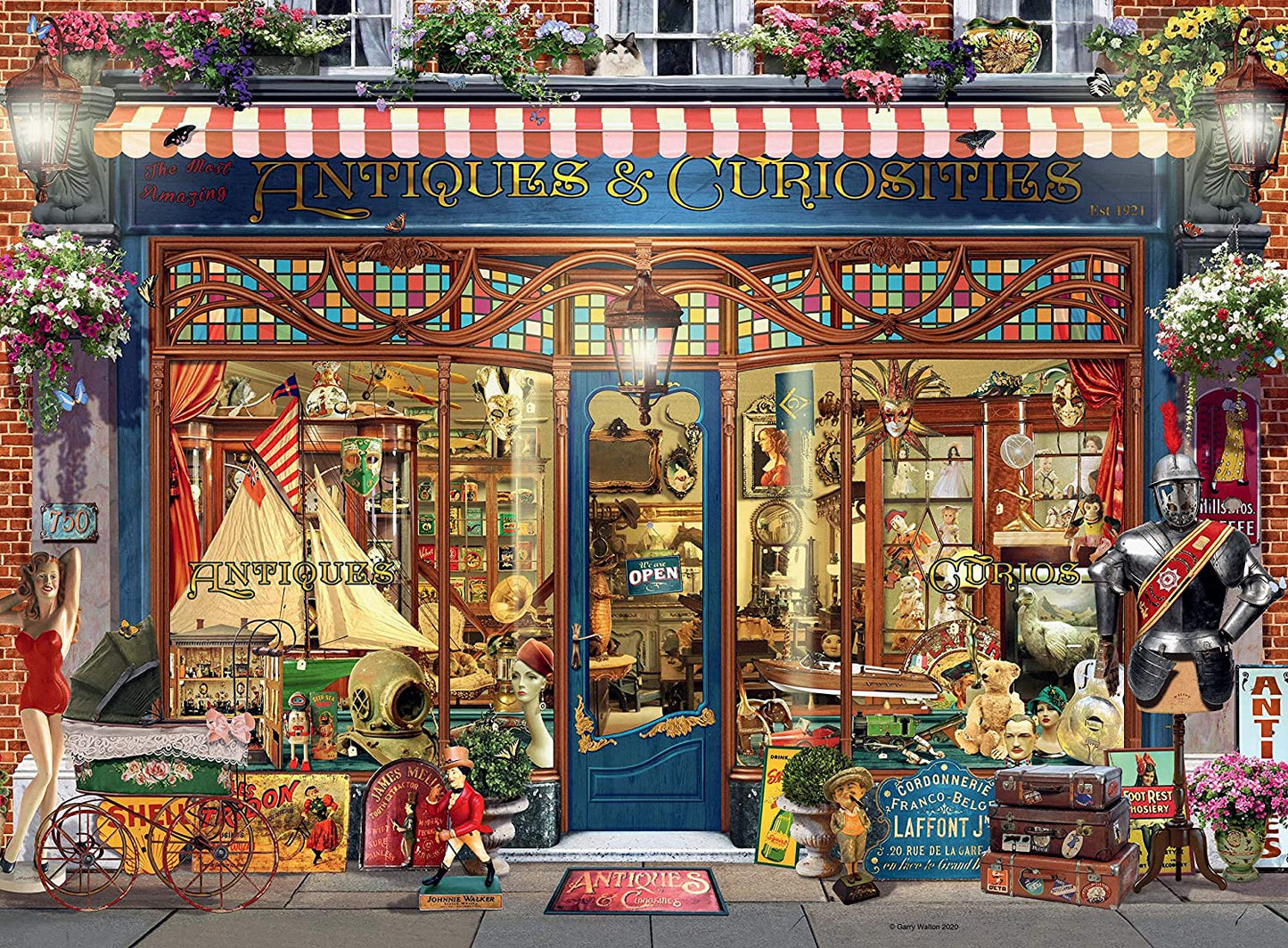 Ravensburger Antiques & Curiosities 500 Piece Puzzle image 1