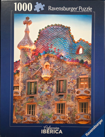 Ravensburger Coleccion Iberica Casa Batlló Barcelona 1000 Piece Puzzle image 2