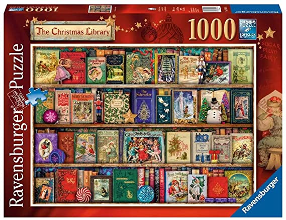 Ravensburger Aimee Stewart The Christmas Library 1000 Piece Puzzle image 0