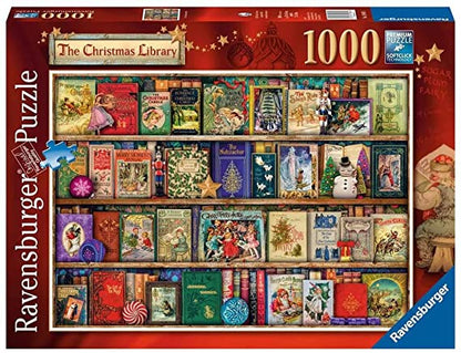 Ravensburger Aimee Stewart The Christmas Library 1000 Piece Puzzle image 0