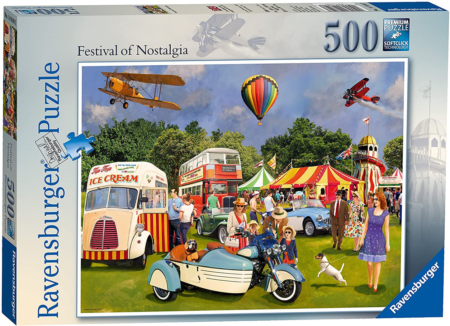 Ravensburger Festival of Nostalgia 500 Piece Puzzle image 0